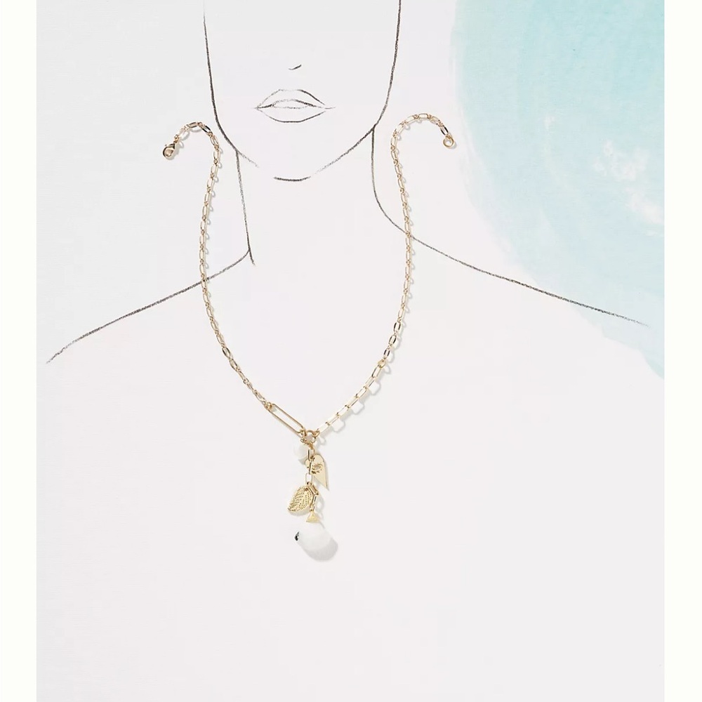 Anthropologie paulina pendant necklace - Picture 3 of 7